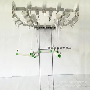 黑旋风数码烫发机拉线盒大支架热烫机器吊线绳架美发吊杠子架加大