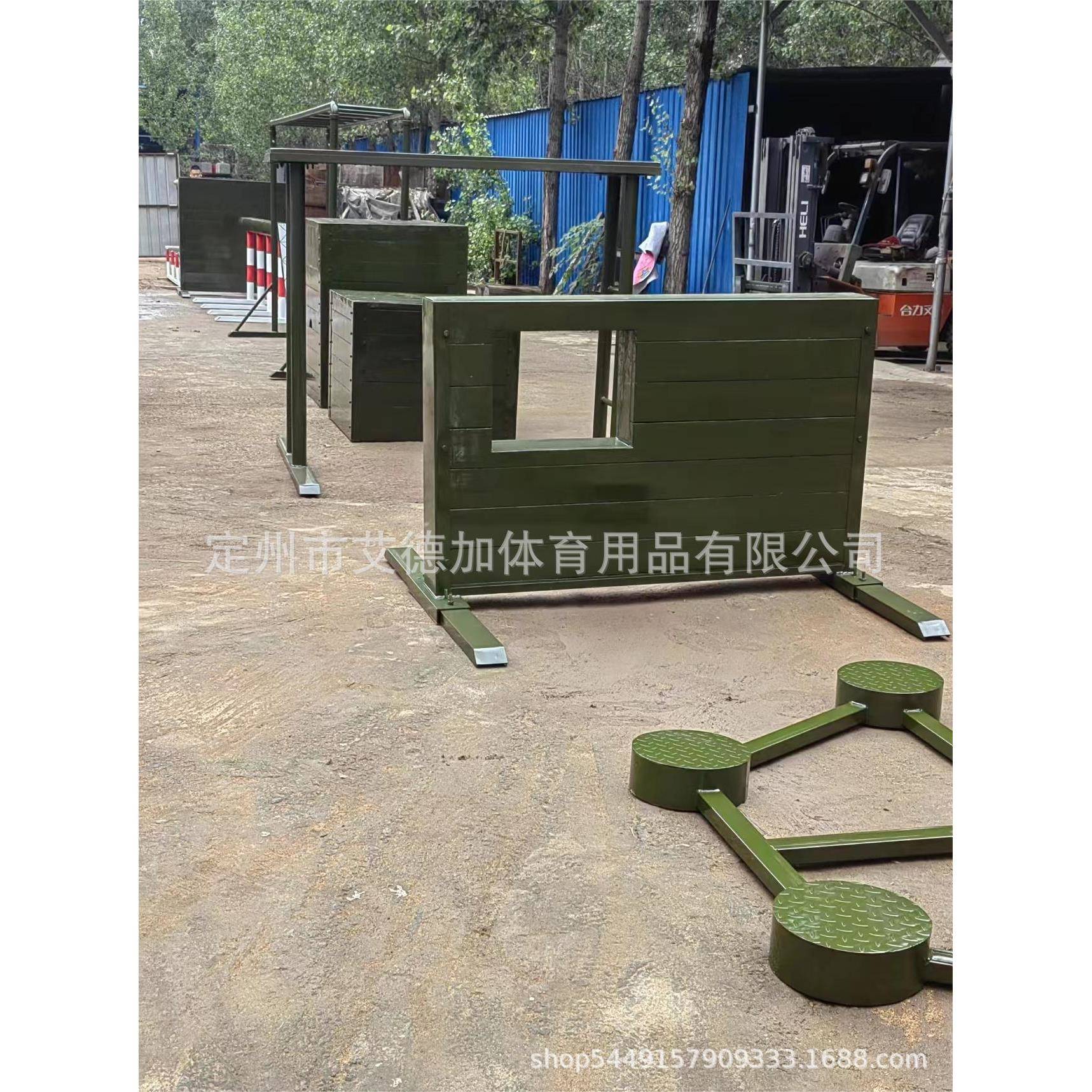 儿童青少年户外拓展400米障碍器材中小学生高矮墙水平梯独木桥