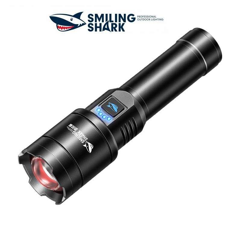 Outdoor lighting super bright aluminum alloy flashlight