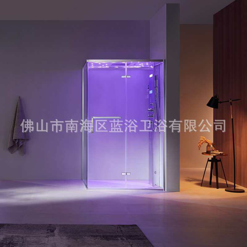直销供应 浴室好物干湿分离一体房 家庭湿蒸豪华蒸汽淋浴房舱
