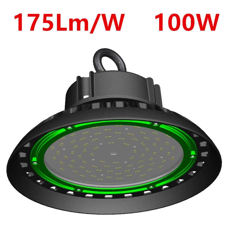 175LM/W 100W工矿灯UFO高棚吊装灯仓库灯机房高空灯防水工矿灯