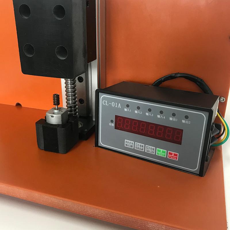 直销现货供应电机齿轮装配蜗杆铆压此轮压合工装治具夹具