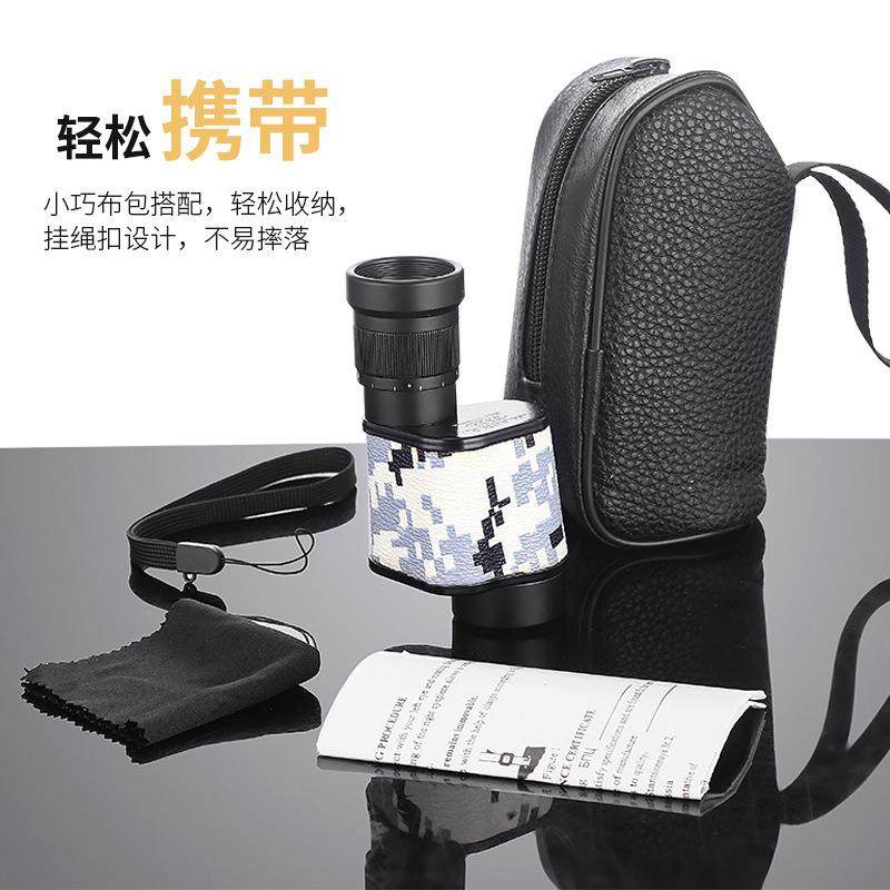 毛瑟8x24复古全金属单筒望远镜高清高倍微光可视户外望远镜