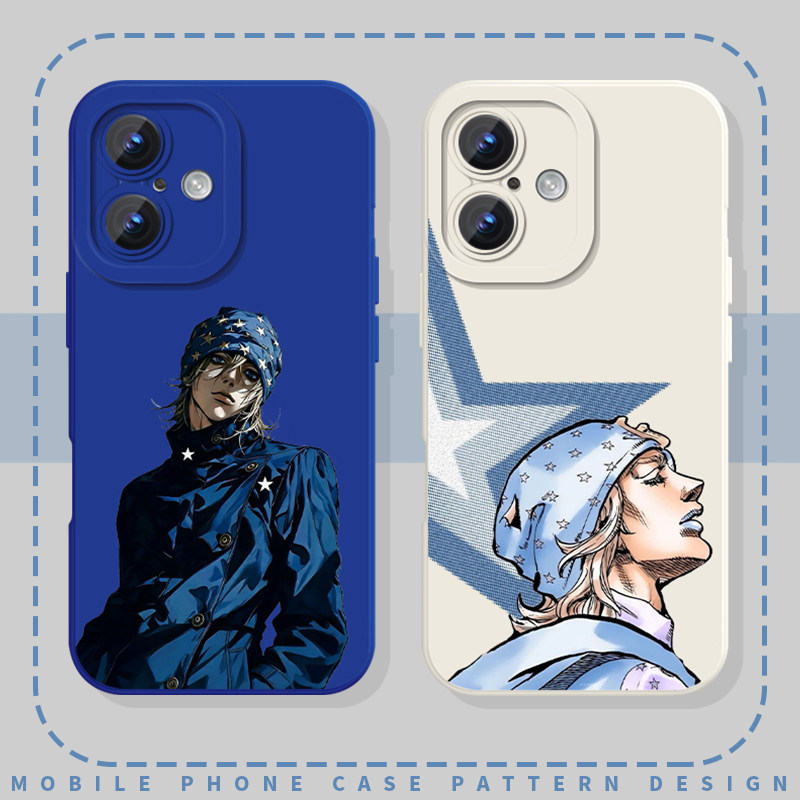 乔尼jojo手机壳苹果18华为mate70的奇妙冒险iPhone17promax动漫pura80周边16适用小米15飙马野郎14乔斯达OPPO