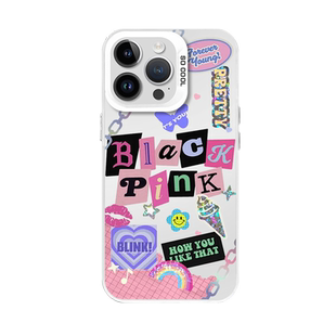 BLACKPINK手机壳苹果15华为mate60韩国女团iPhone14promax周边pura70小米13应援OPPO联名vivo适用签名x高级感