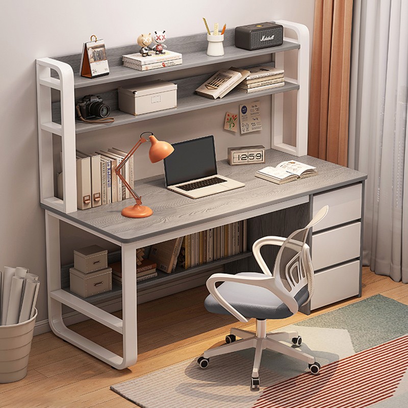 速发书体家用书架一桌桌简电易脑台式桌小型学习写字桌子办公桌椅