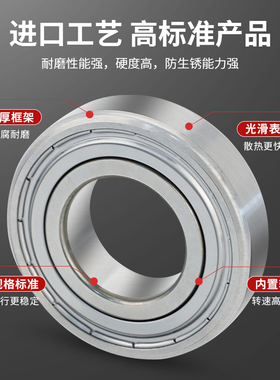 轴承型号大全6214RS6215高速6216电机专用6217 6218轴承6219 6220