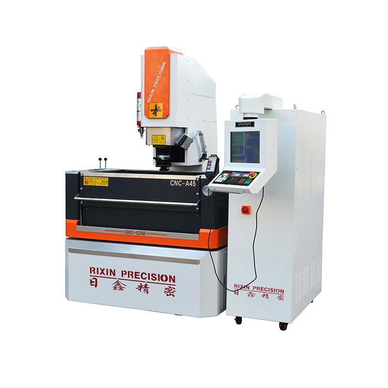 CNC-A45镜面火花机精密三轴联动数控一体机穿孔石墨火花机设备
