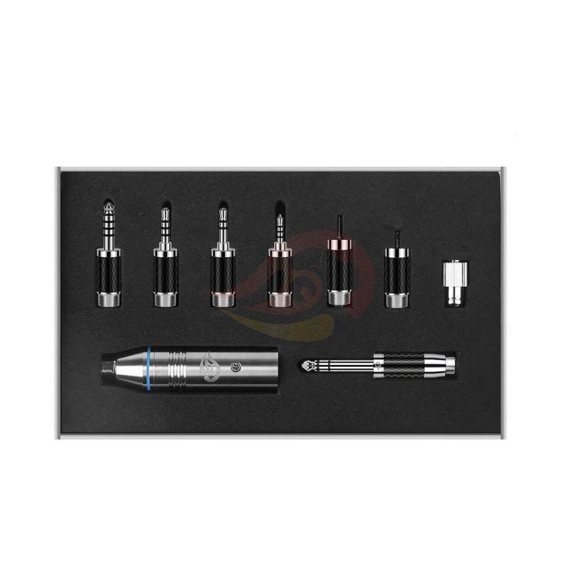 倾音锁坊銠级泰坦插T8/T3多能快速自可换插头2.5/3.功5/