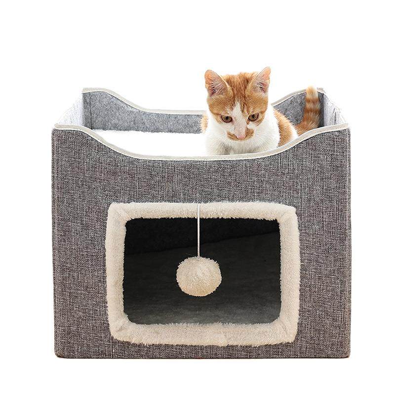 四季狗通用夏季猫屋窝带猫爪布封季闭式猫咪幼猫小猫床冬保暖猫屋,宠物/宠物食品及用品,猫窝/屋/帐篷/沙发,淘宝优惠券,粉丝福利购,淘宝优惠卷