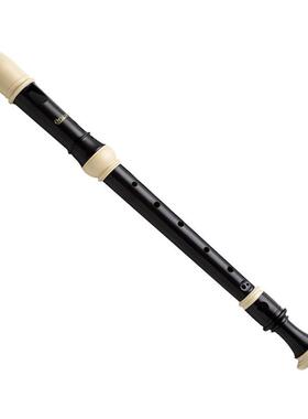 音孔奥声丽乐斯B中音竖笛F调8孔英式巴洛克JJH式中竖笛演奏型