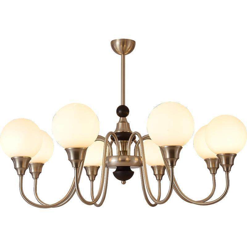 法式中古奶客厅灯约油风创意魔豆灯美287式复古包卧豪斯室餐厅简,家装灯饰光源,智能吊灯,淘宝优惠券,粉丝福利购,淘宝优惠卷