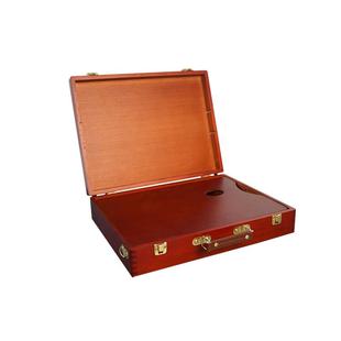 绘写生画箱外美术生户写生手提岳油画箱收纳颜画料工具箱桌面箱