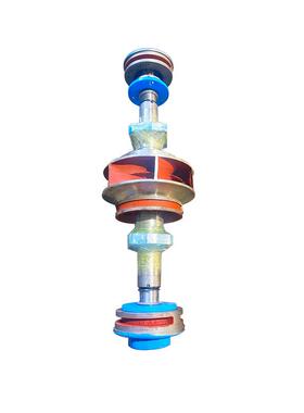 凯泉东轮方连城水泵叶轮配件大全SLWDFSSKQSN叶O轴双吸泵配件