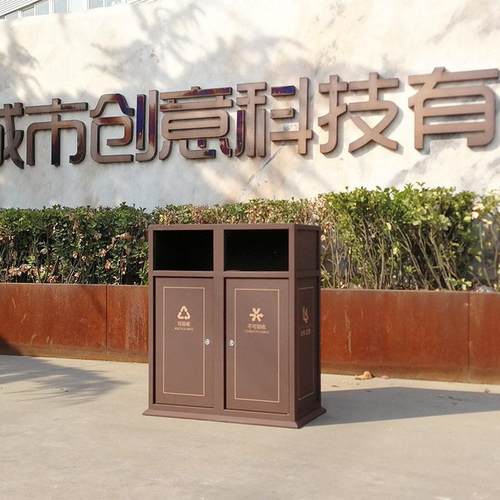户外分类垃圾桶不锈钢室内外果皮箱公园商场广场烟灰缸垃圾筒