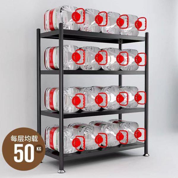 厨房置物架落地多层多功能移动储物架子家用微波炉烤箱锅具收纳架