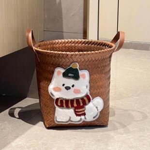 可爱小狗脏衣篓脏衣服收纳筐家用脏衣篮洗衣篮卫生间娃娃收纳桶
