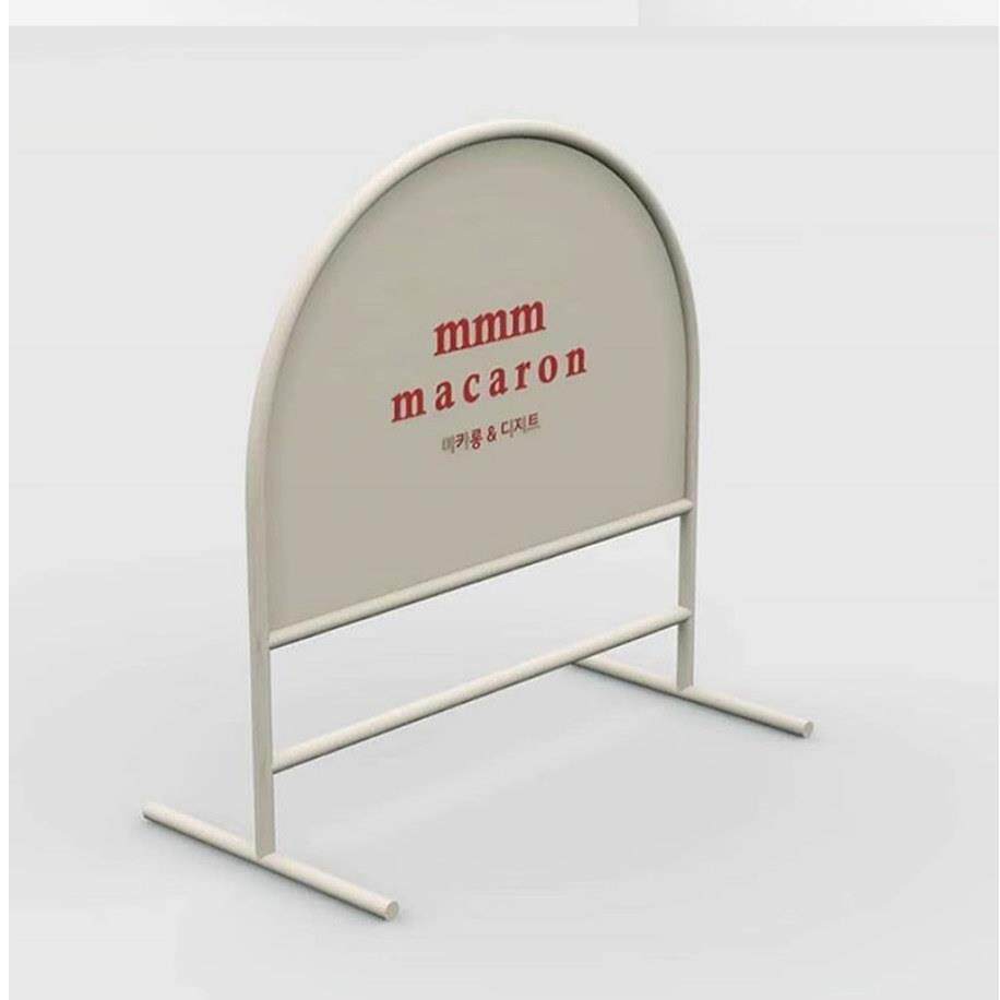 ins广告牌展示牌铁艺招牌户外服装店展架立式落地吸引人的广告牌