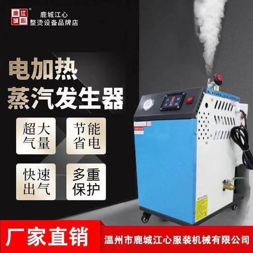 鹿城江心电热蒸汽发生器3/6千瓦节能锅炉商用工业熨斗干洗窗帘店
