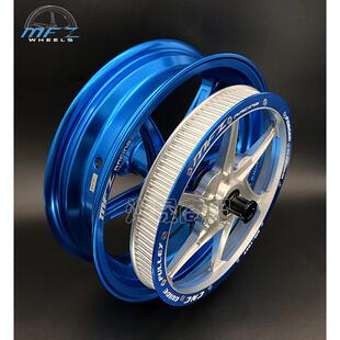 MFZ-小丑款12寸中置电机后轮/全顺中置电机轮圈 纯锻造