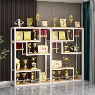 办公室荣誉牌展示架集体荣誉墙奖牌奖杯落地现代2025新款陈列架