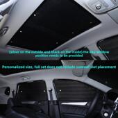 东风东风T5 Evo特种遮阳车遮阳防晒隔热遮阳车窗侧窗前护罩