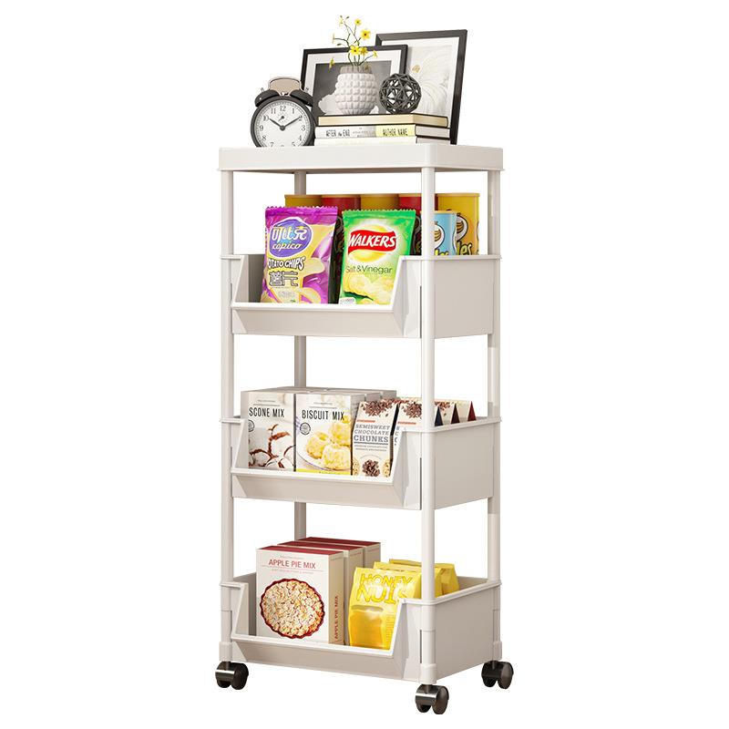 推车物架可移动多层落客小推车厅宿置舍桌下书架家用厨小房零地食