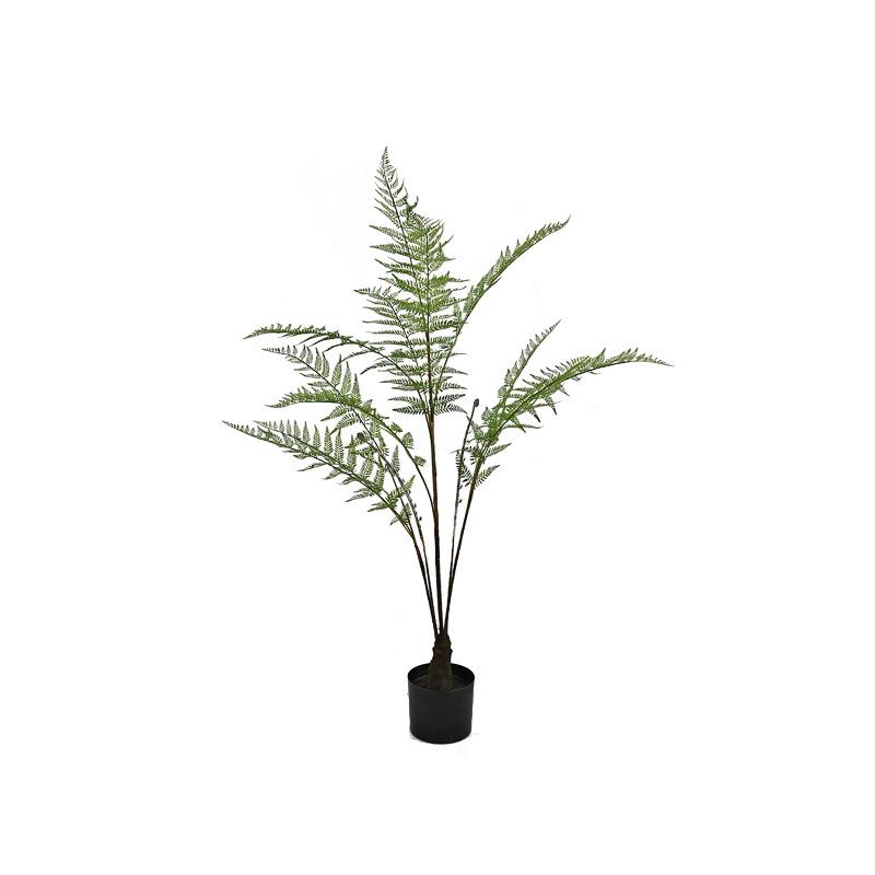 仿真蕨叶树装造景zj456程家居装饰工源头现软供应货娑罗树人造蕨