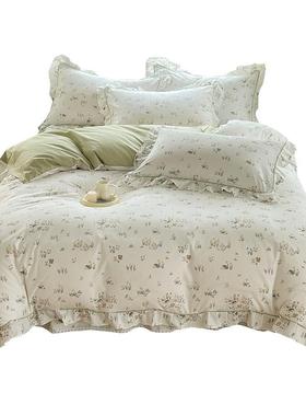 全棉套单件套2100被纯棉双2人被单20mc39160x30学生宿舍单人被罩1