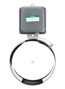 SF电铃6寸22外击式电0学校上课C打铃器12V铃V黑色外击式电自动响