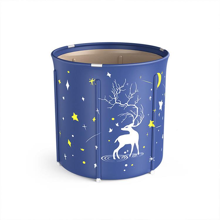 泡澡大人折叠加热沐身浴洗澡家桶用56410184坐浴盆全泡浴桶成人批