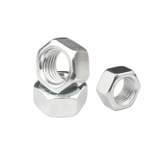 镀锌4.8级铁六角螺母螺丝帽外六角螺帽M2M3M4M5M6M8M10M12M14 M36