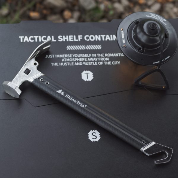 山趣露营工具户外多功能锤子工具帐篷地钉工兵野外求生装备