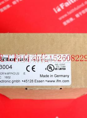 议价 PE3004 易福门全新压力感测器 PE-010-RDR14-MFPKG/U现货工
