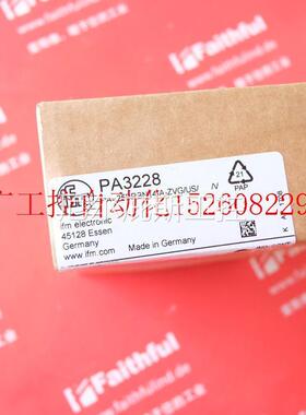 议价 PA3228 易福门全新压力感测器 PA-,25BRBN14-A-ZVG/U现货工