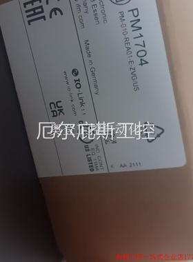 拍前询价:议价IFM易福门电子压力感测器 pm1704 PM1709工控专属