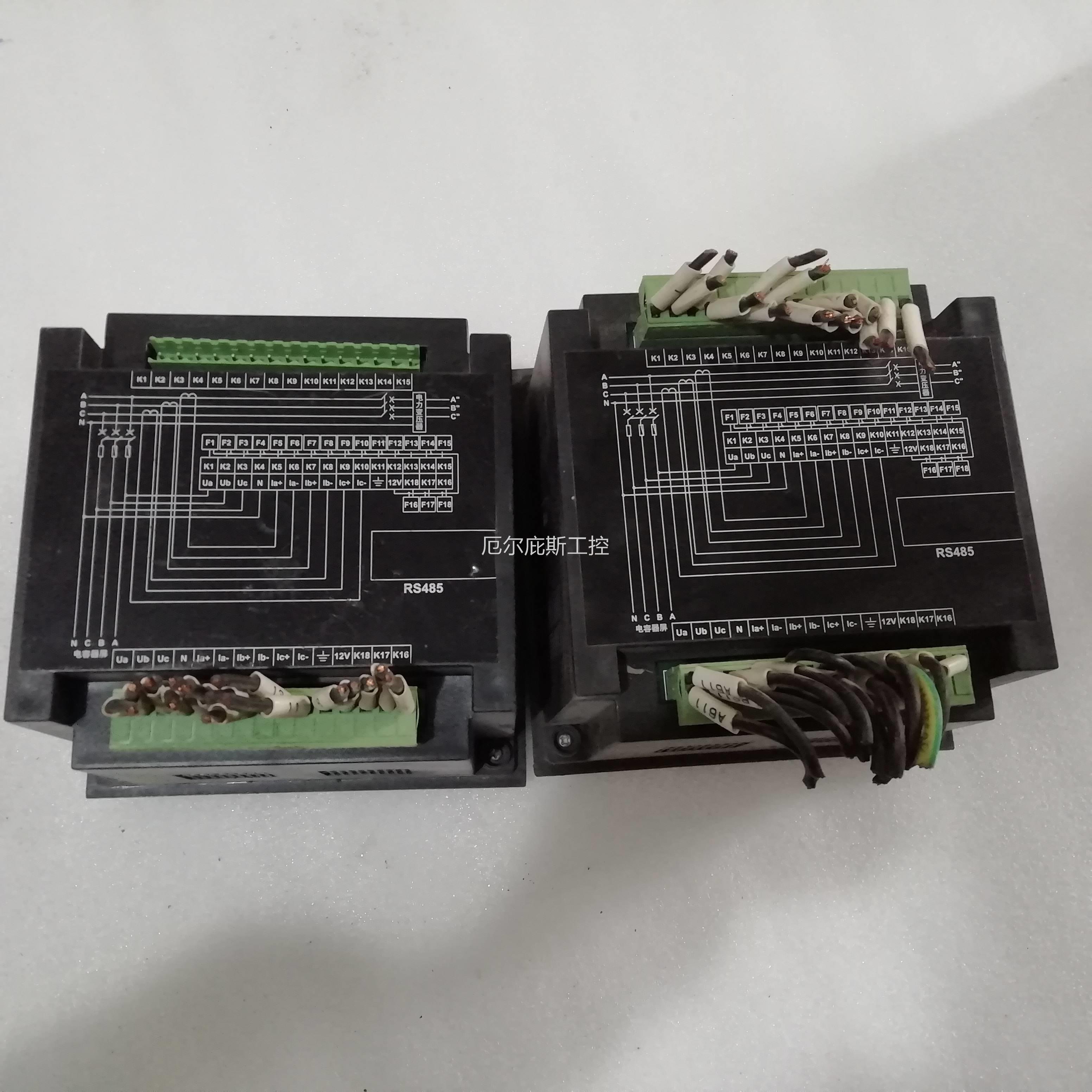 咨询二手A二BC400低压无功功率补偿控制器二手手拆机实物图现 货
