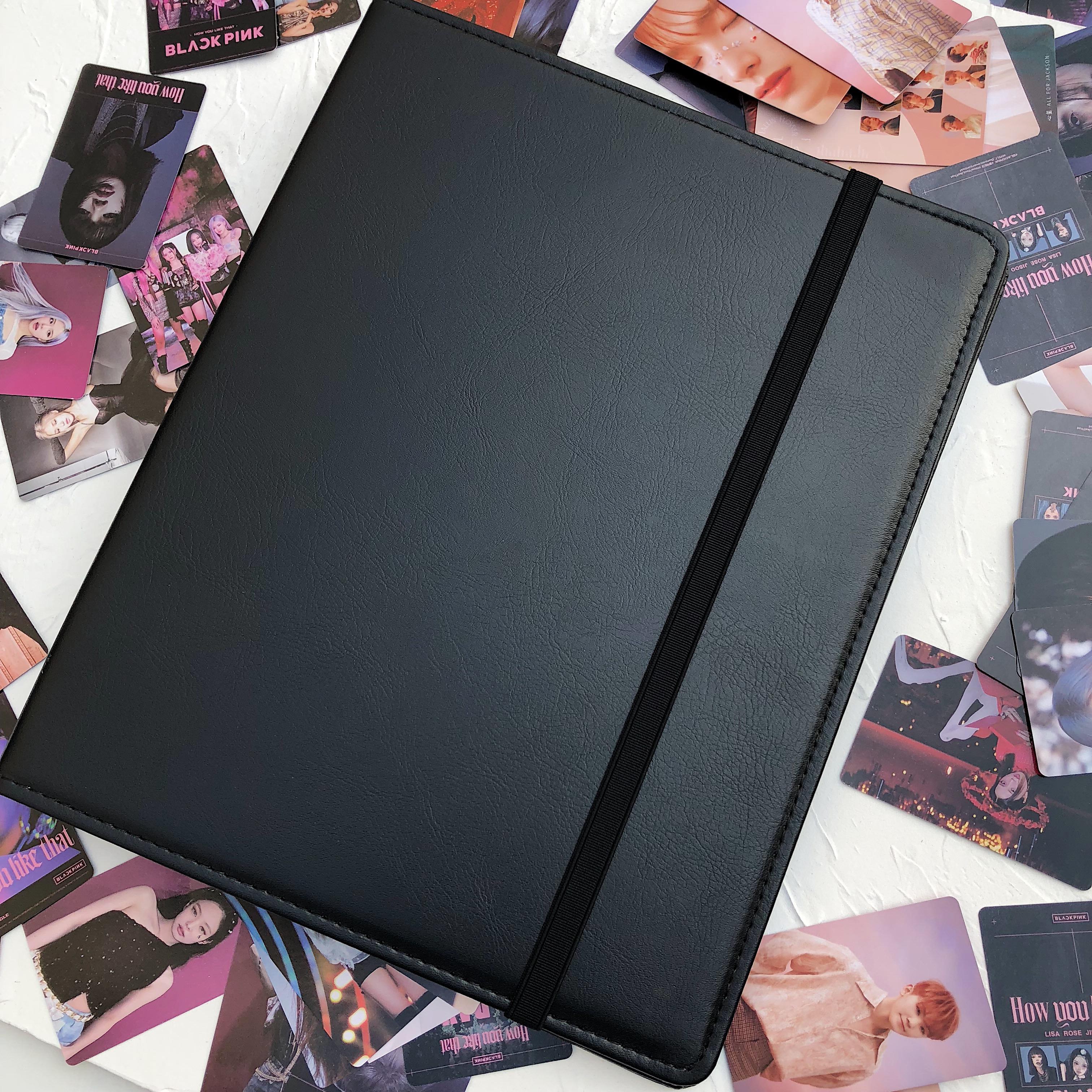 专辑小卡收纳册明星徽章追星明信片书签应援签名照活页收藏册定制