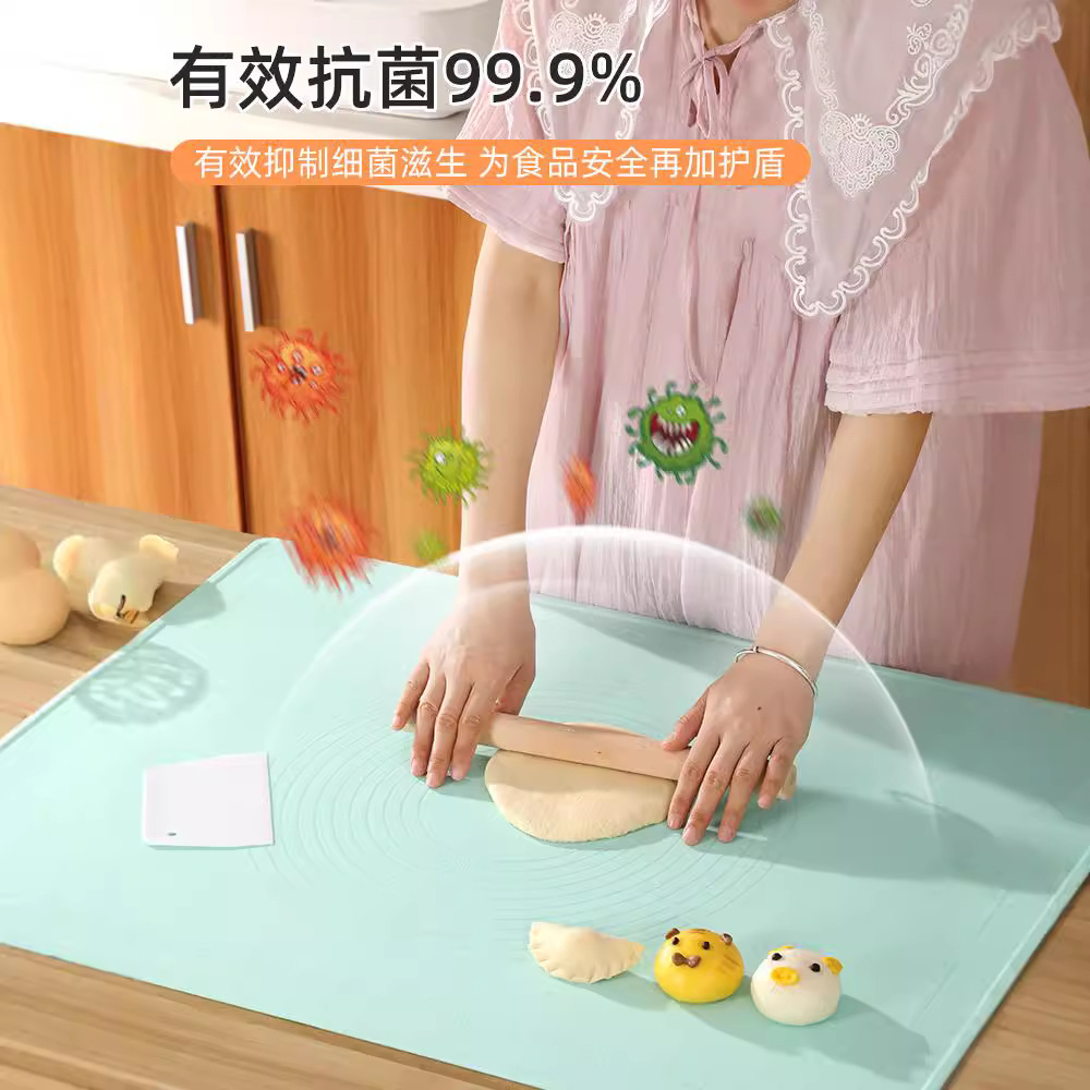 加厚硅胶揉面垫食品级硅胶垫面板