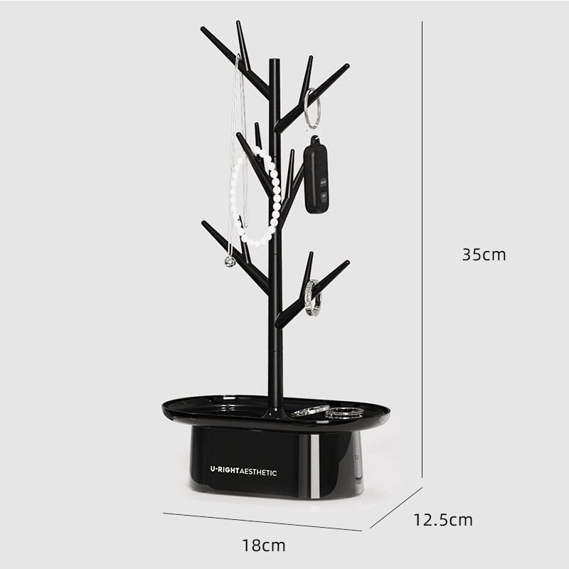 创意项链展示架收纳挂架饰品挂件手串吊坠手链架子玄关桌面收纳盒