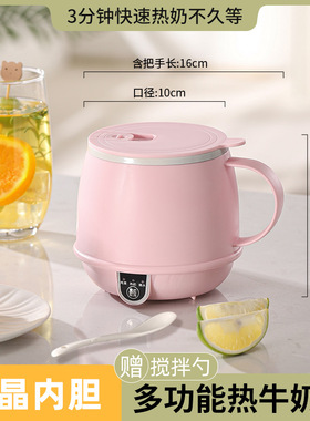 多功能小型养生杯家用办公室一人早餐烧水热牛奶保温电热水杯礼品