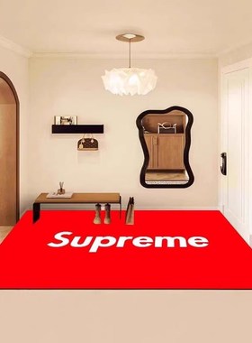 PU免洗家用可擦入户地垫高级pvc皮革免打理小香橙色玄关脚垫门垫