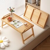 飘窗小桌子折叠炕桌家用实木榻榻米桌子小茶几床上学习矮桌飘窗桌