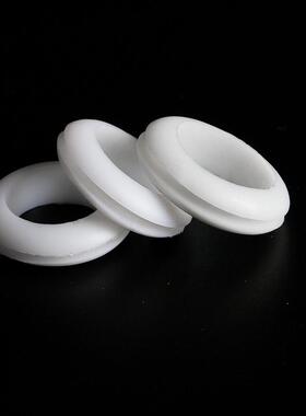 双面护线圈橡胶圈过出线环橡皮圈O型密封圈护线套白色Φ3-30整包