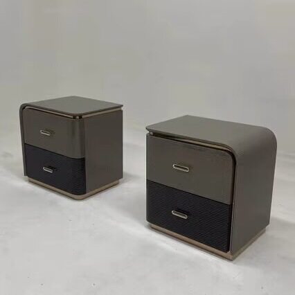 意式新款环保材料家具别墅后现代轻奢宾利创意设计床头柜