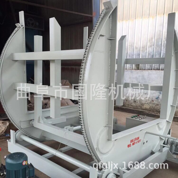 U型180度翻板机3吨大型翻面机亚克力板装饰板自动翻面机