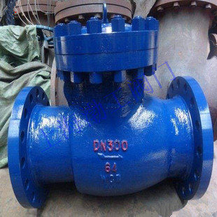 法兰止回阀 双瓣式 H44H 水用止回阀 止回阀 40I H44H旋启式