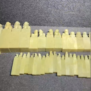 青田封门青冻石纽章35方印面正方1.2-2-2.5-3高7-11金石篆刻印章