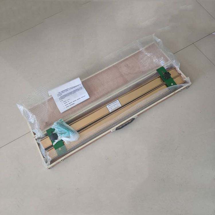 铝镁合金接触线平直度检测尺焊轨铁路测量尺铁路1米开口型平直尺