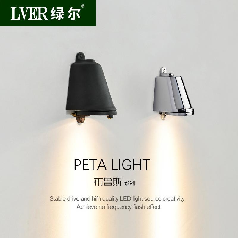 户外壁灯防水别墅庭院灯走廊过道门头灯洗墙招牌室外墙灯庭院装饰图片